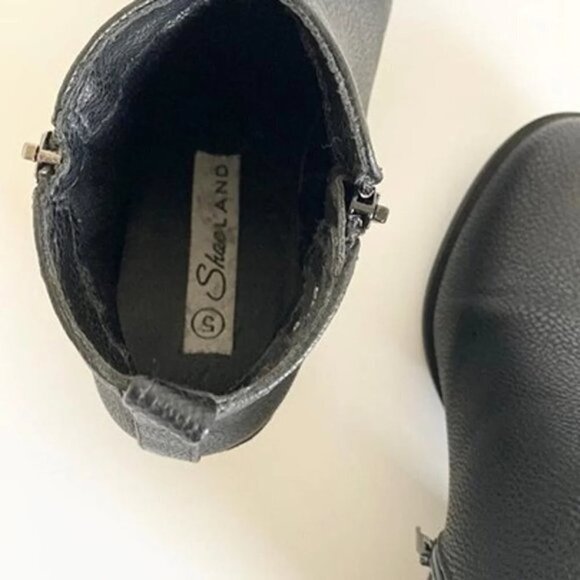 ELLAIRE Ankle & Low Stacked Heel Boots - Picture 3 of 7